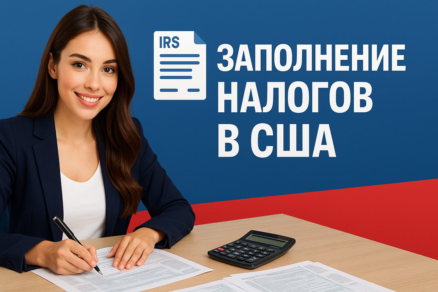 Заполнение налогов в США