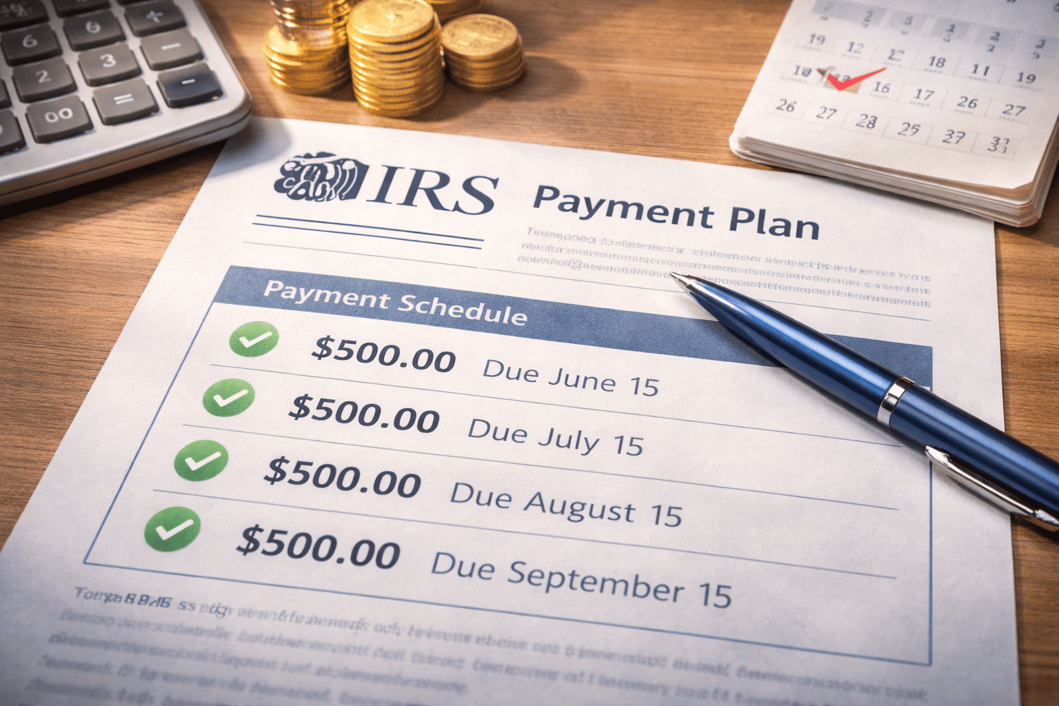 Рассрочка налогов в США как сделать