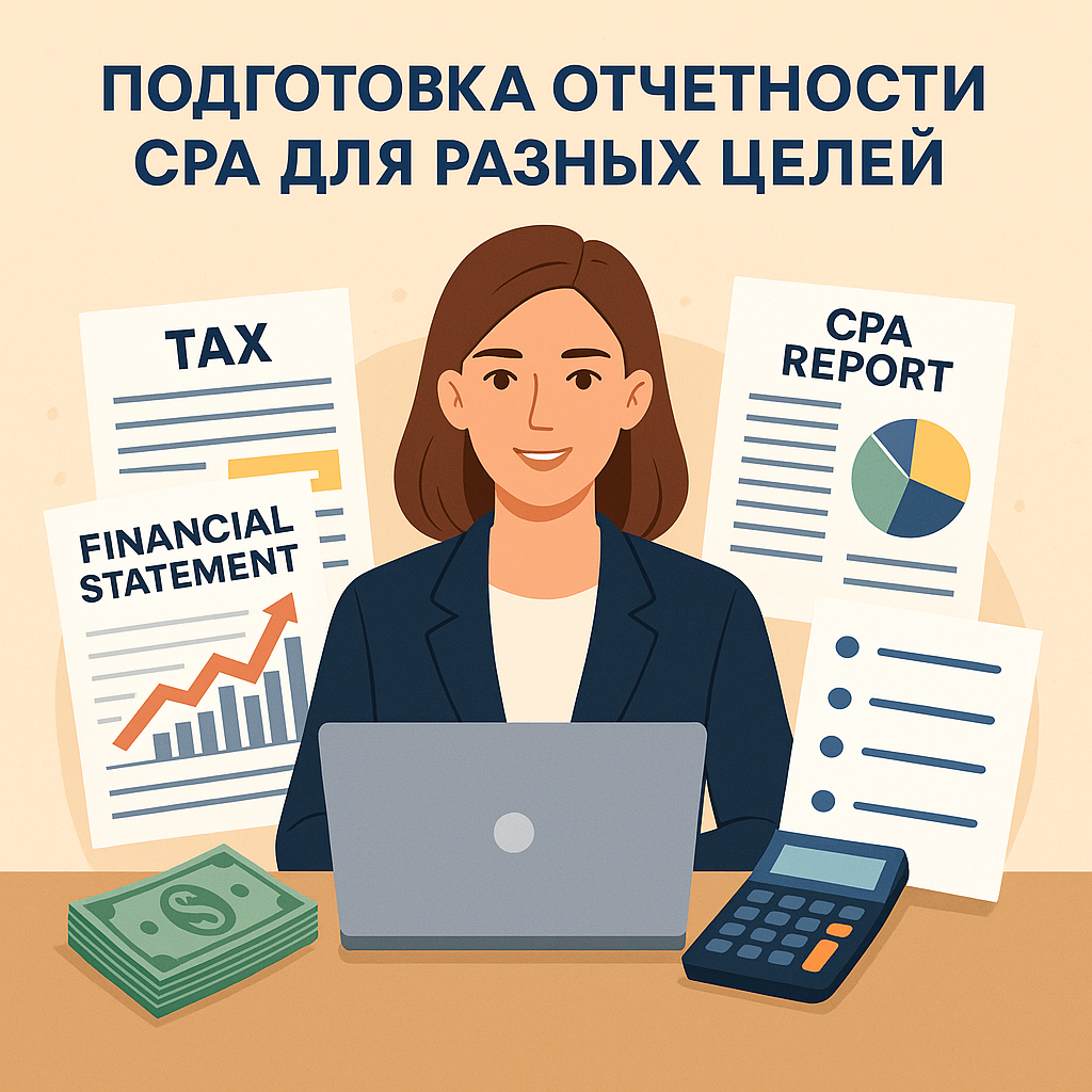 Подготовка отчетности CPA для разных целей