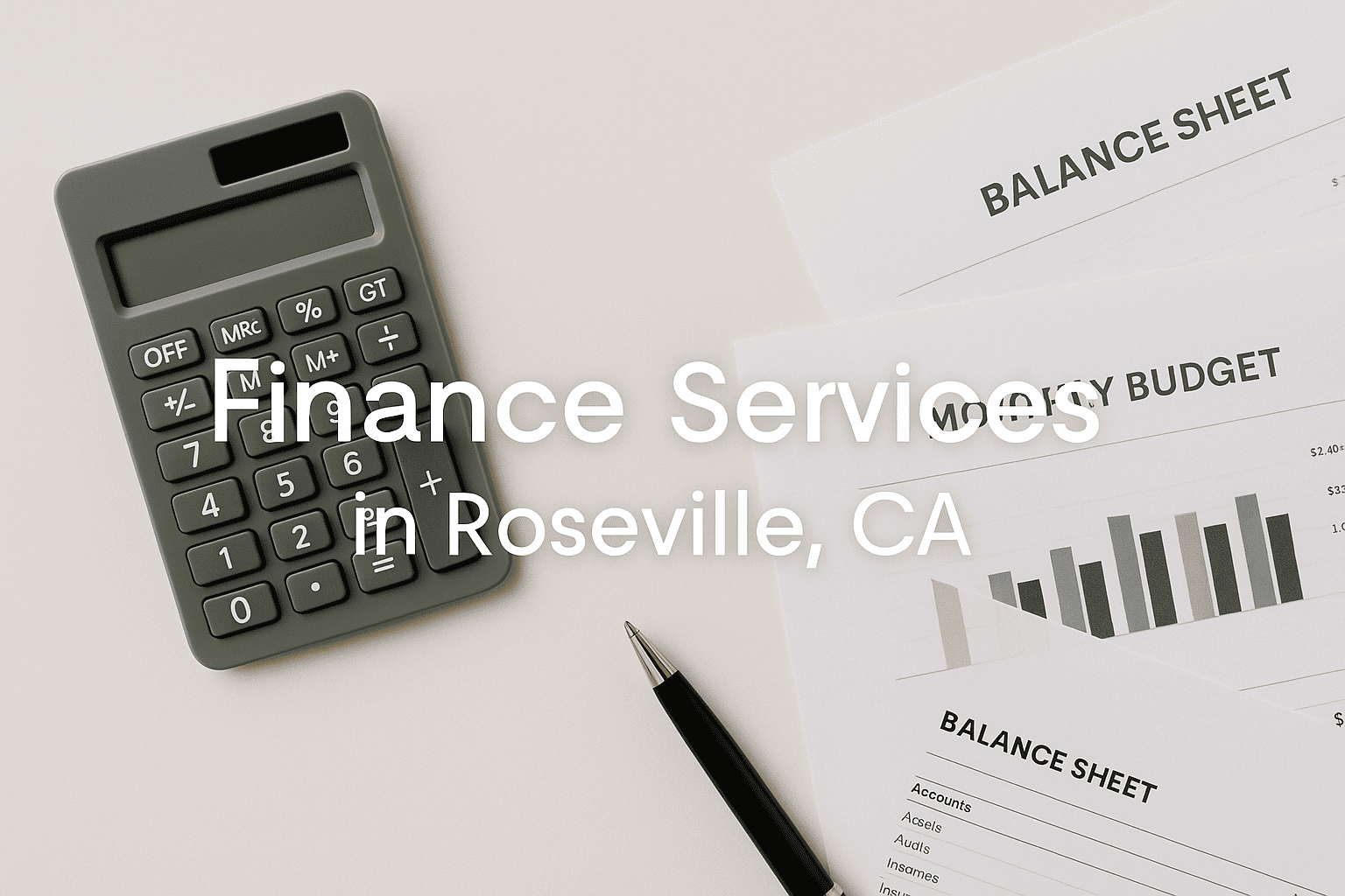Trusted Finance, Tax & Accounting Expert in Roseville, CA