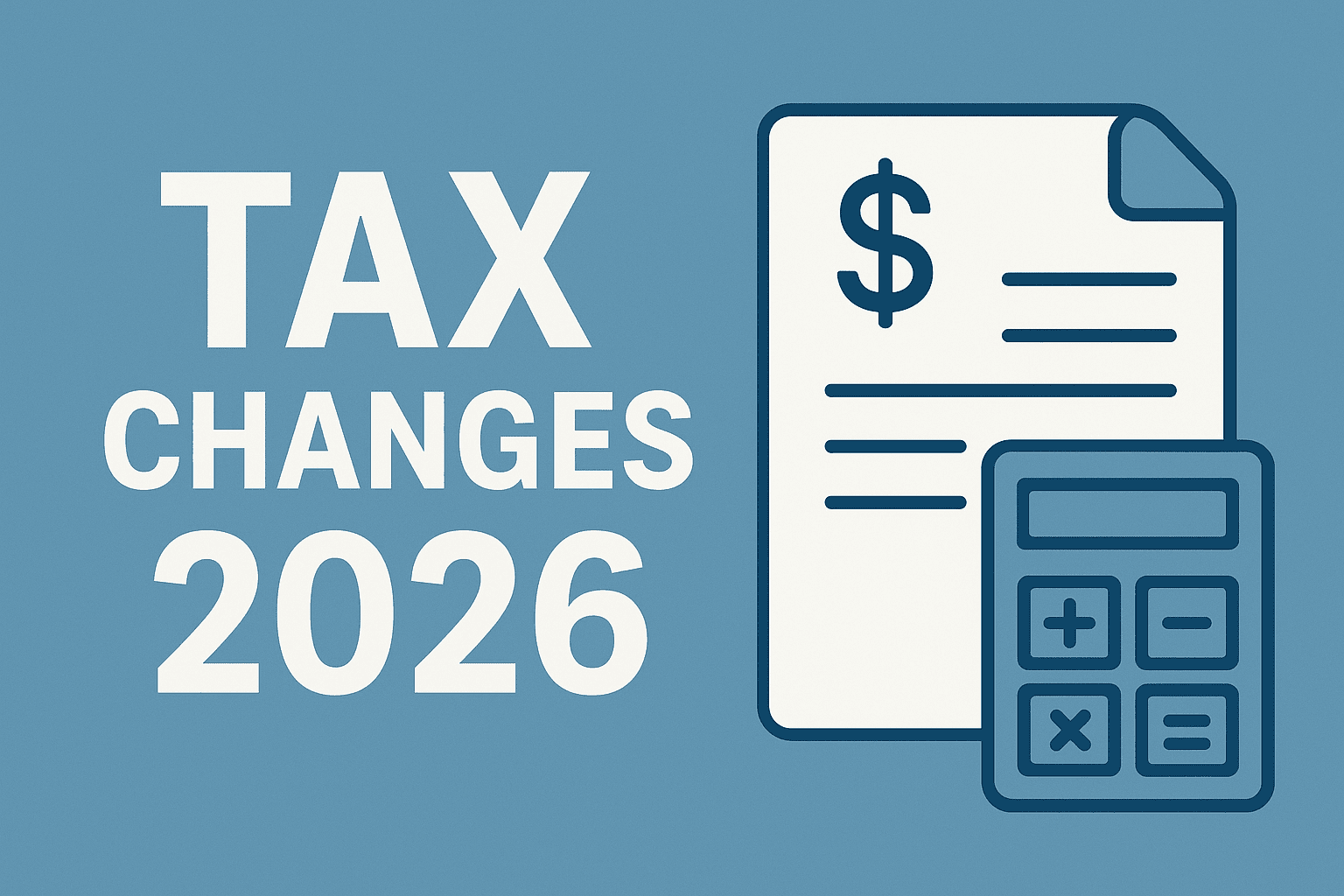 Tax changes 2026 article cover