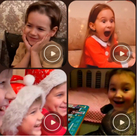Отзывы детей видеопоздравление Деда Мороза
