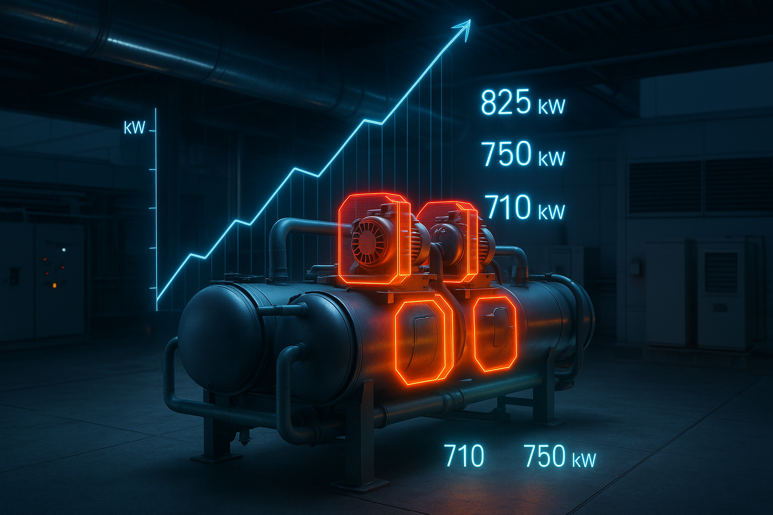 Рост энергопотребления.