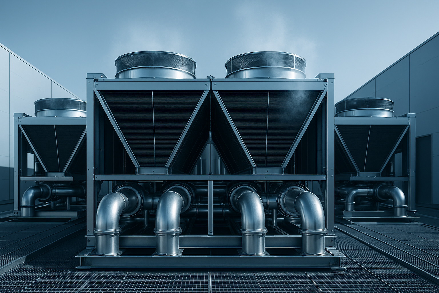 Чиллер не добирает холодопроизводительность.