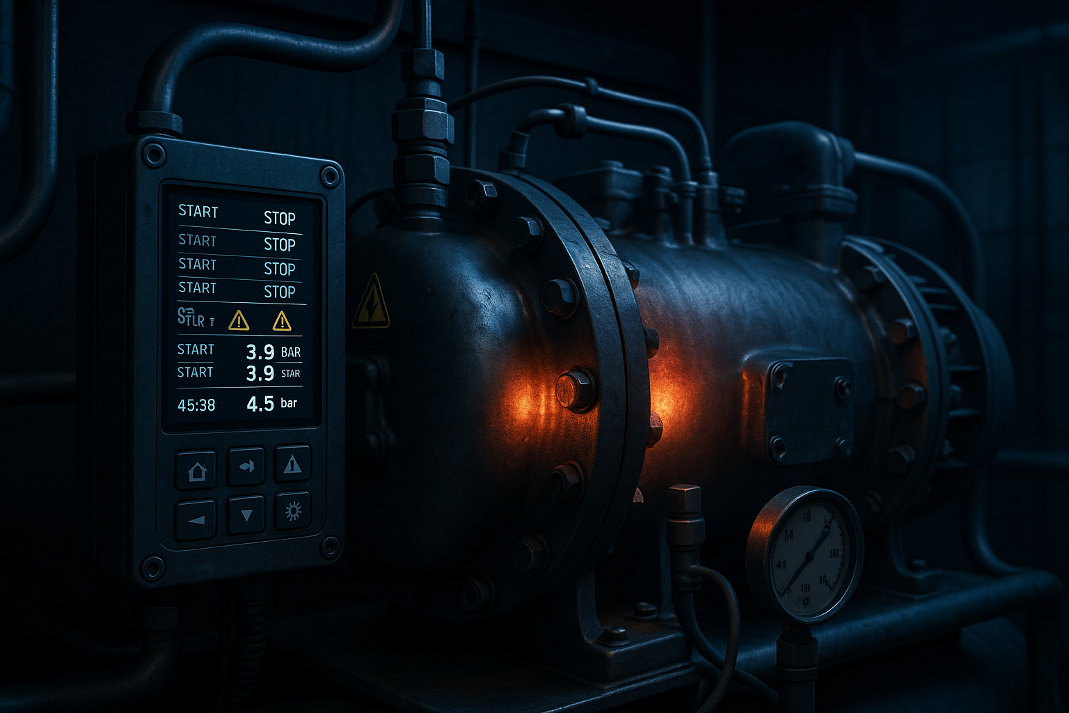 Частые перезапуски компрессора.