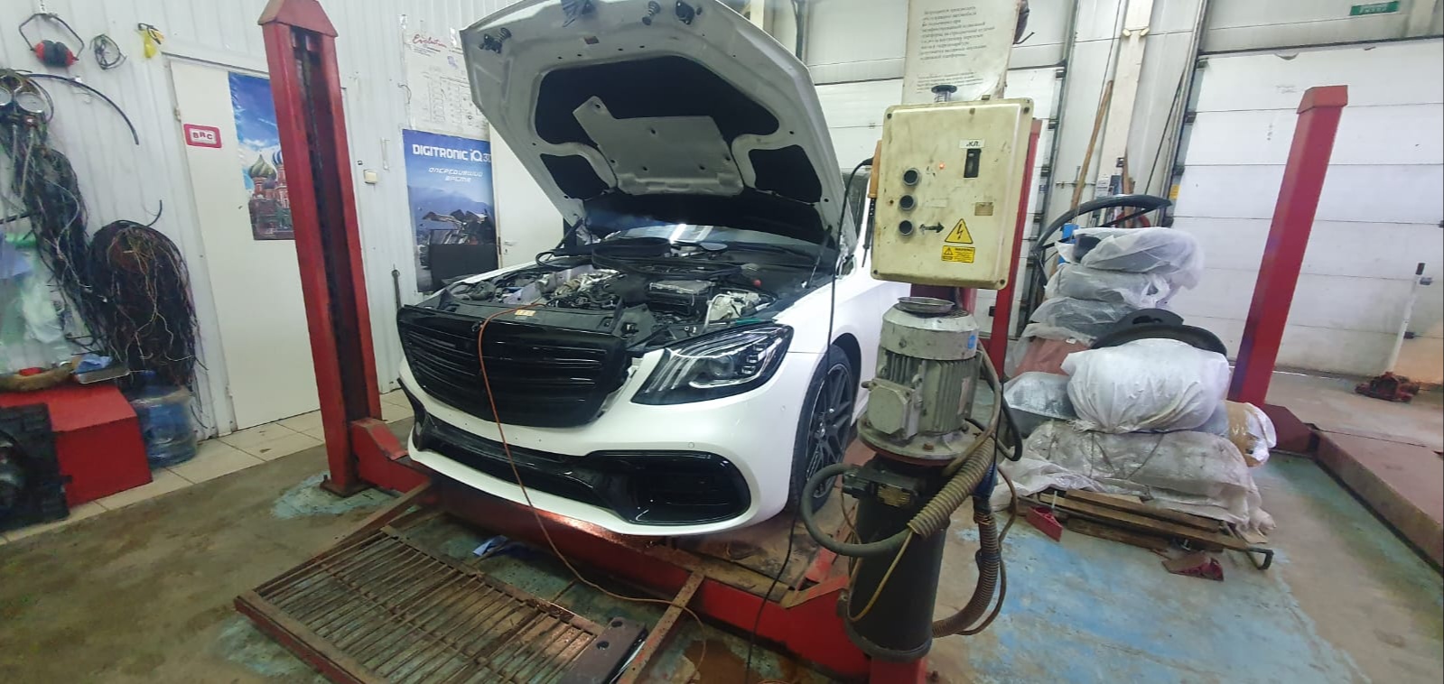 заправка r1234yf мерседес с класс
