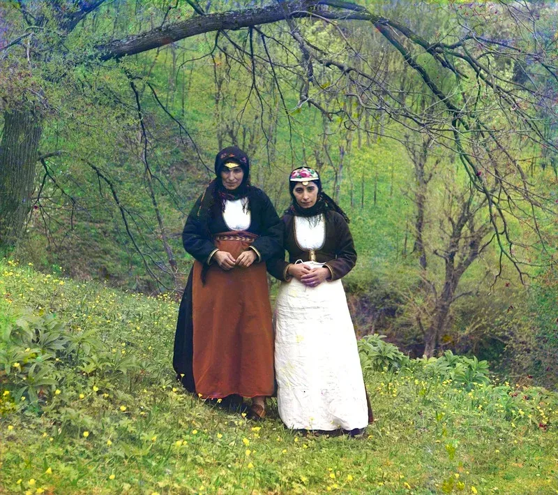 Прокудин-Горский народный костюм