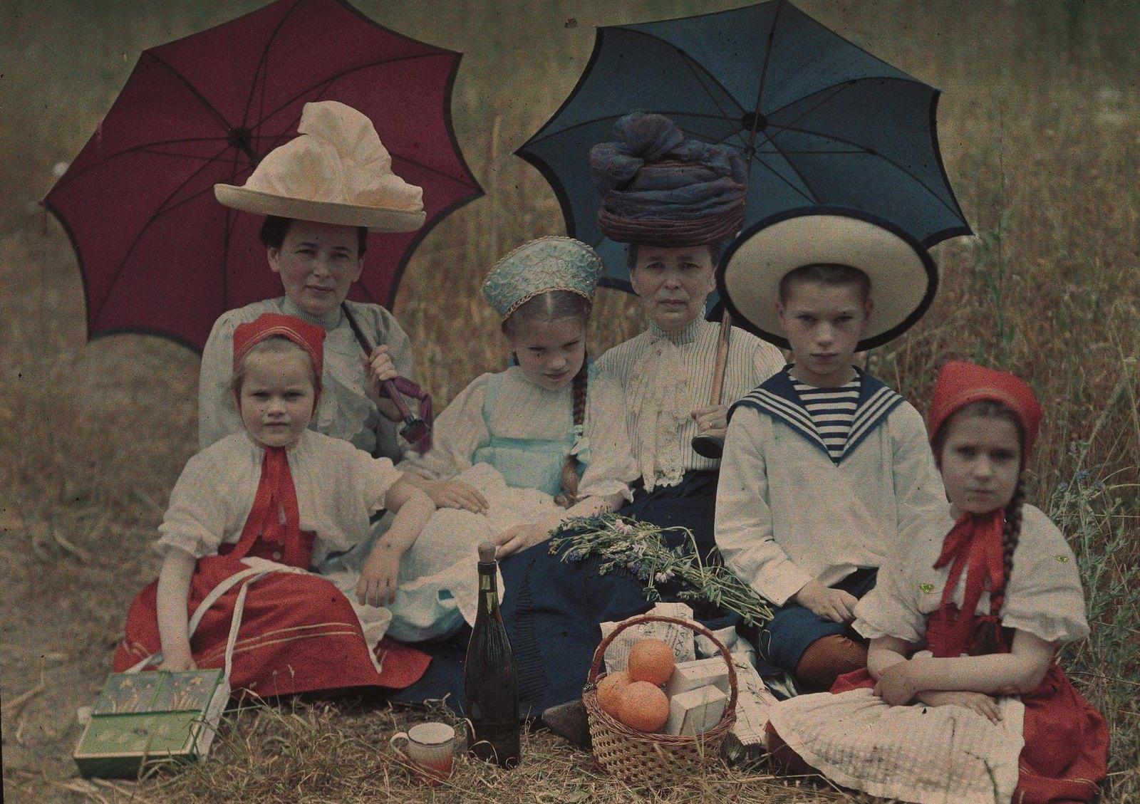 старинная фотография детей