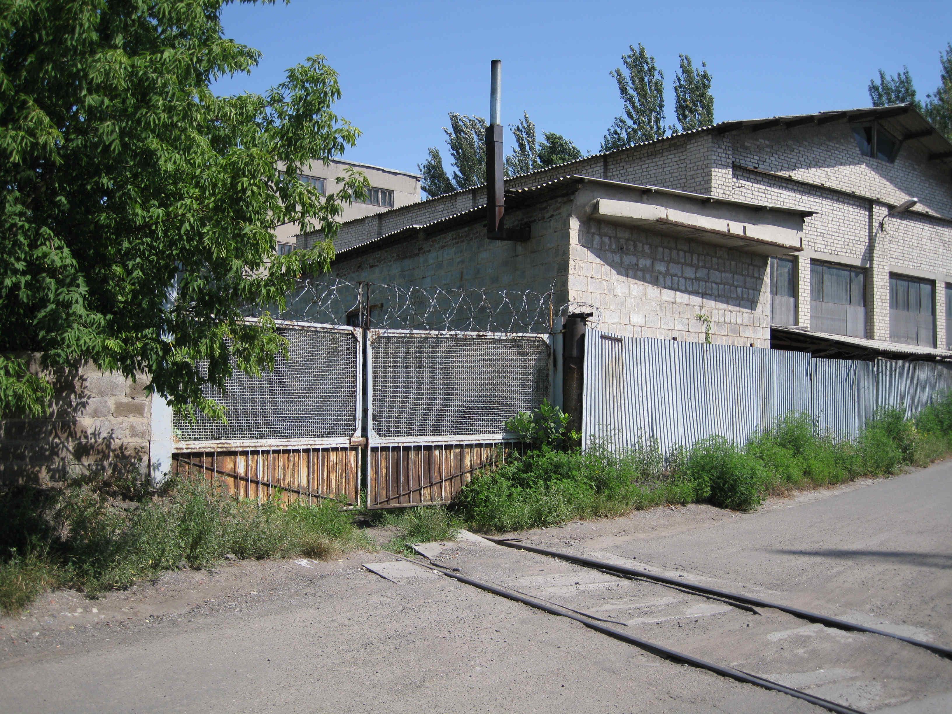 Август 2010, жд путь на завод РКЭТ