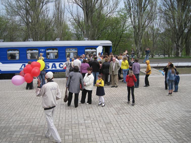 01 мая 2010 Донецкая Детская Железная Дорога