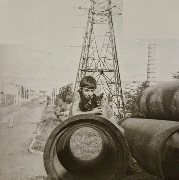 Вид на улицу Герцена и Атарбекова со стороны ул. Каляева, 80-е