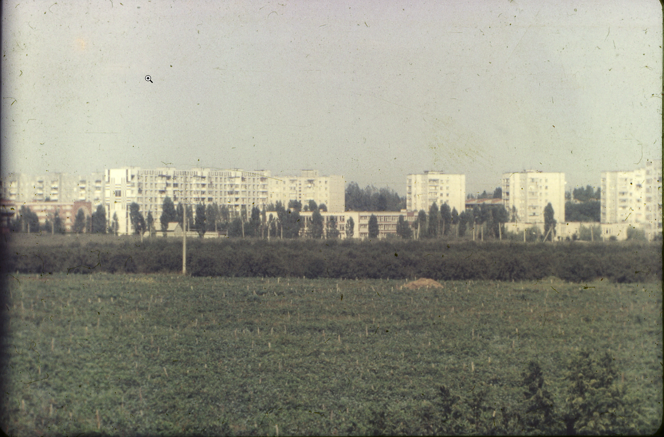 1985 Вид на виноградники и сады с улицы Яна Полуяна 22