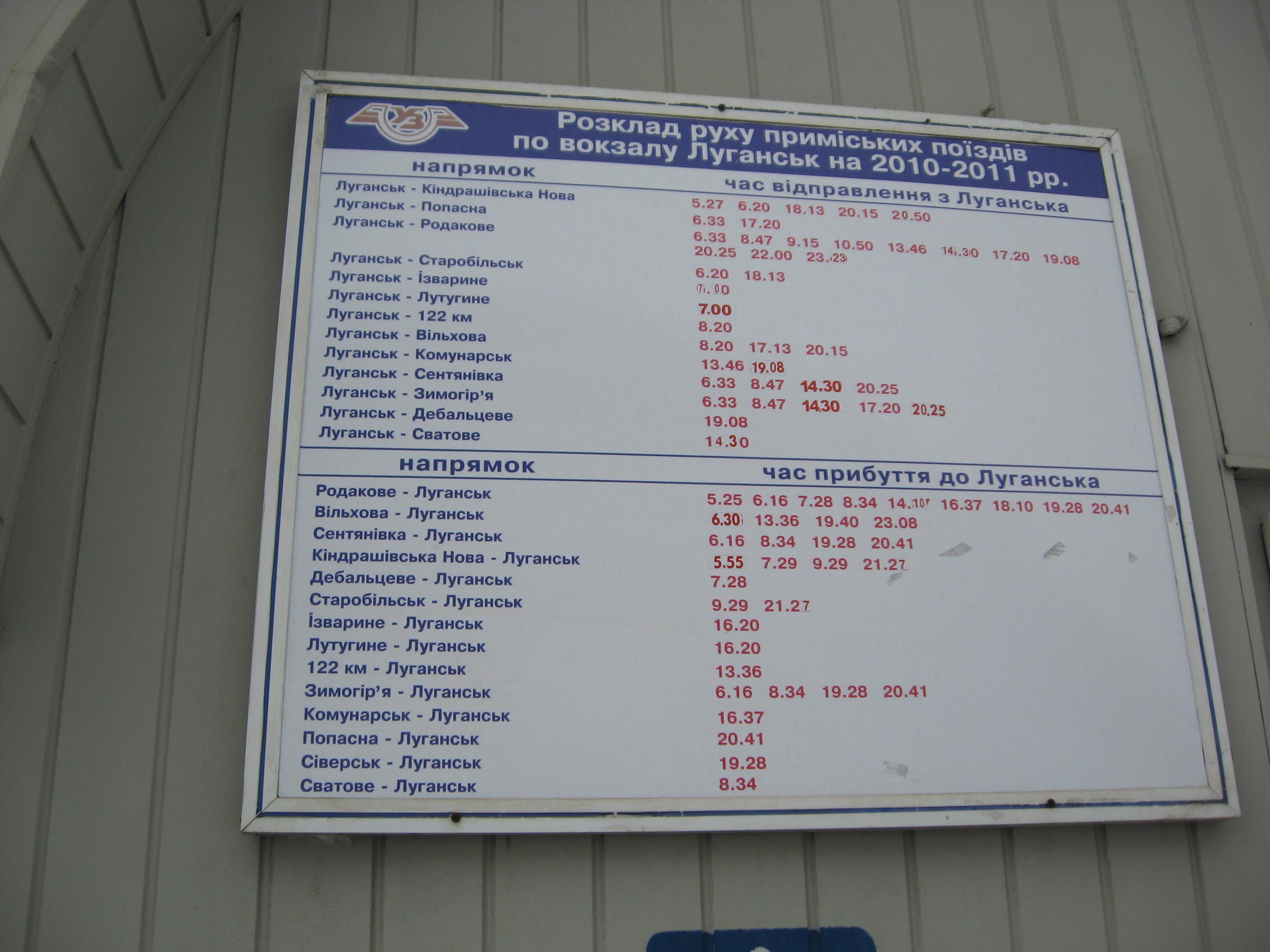 Станция Туапсе Пассажирская лето 2010 расписание