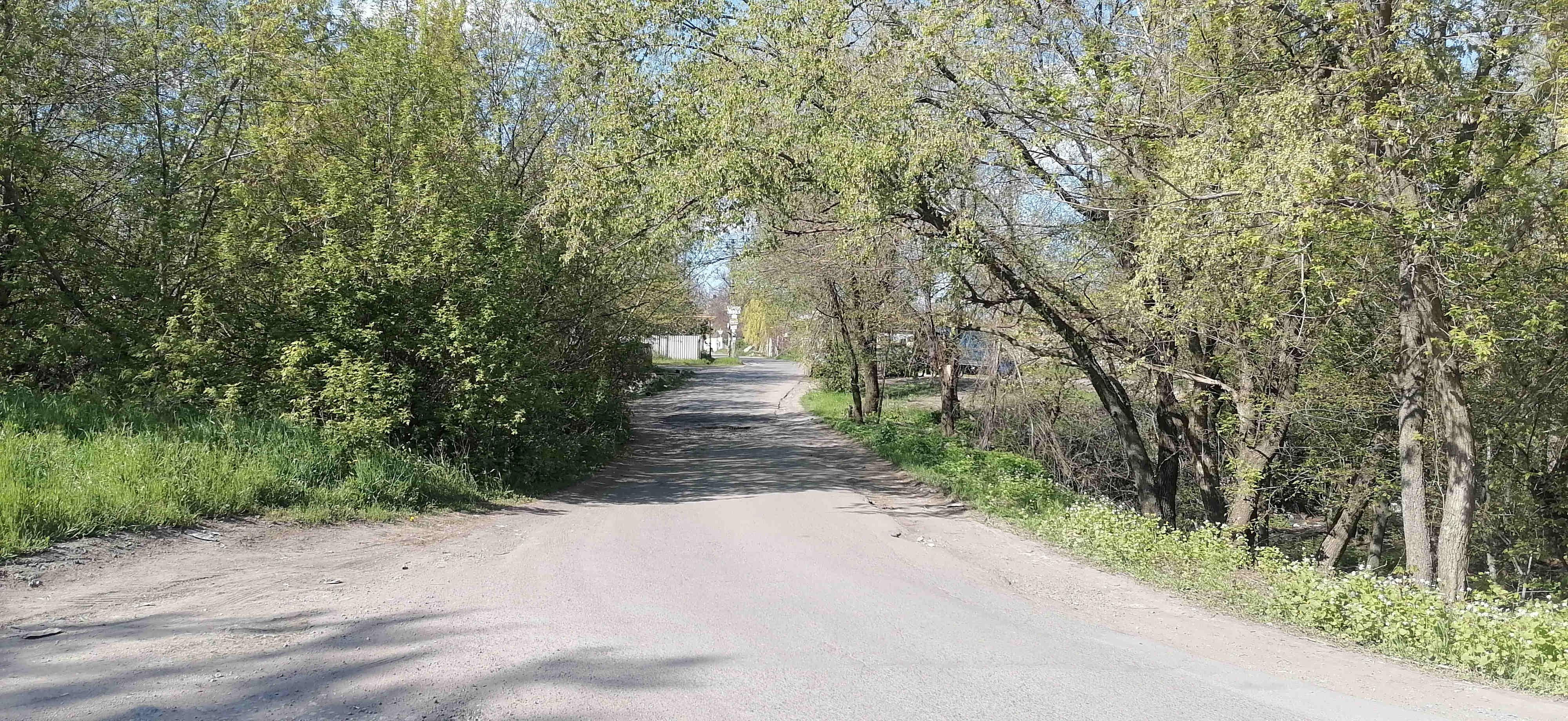 Улица Панкратовой, мост через ручей