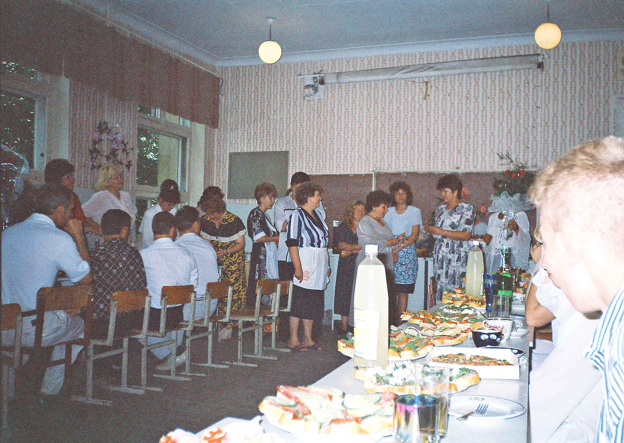 1997 июнь, выпускной, в нашем 9А классе