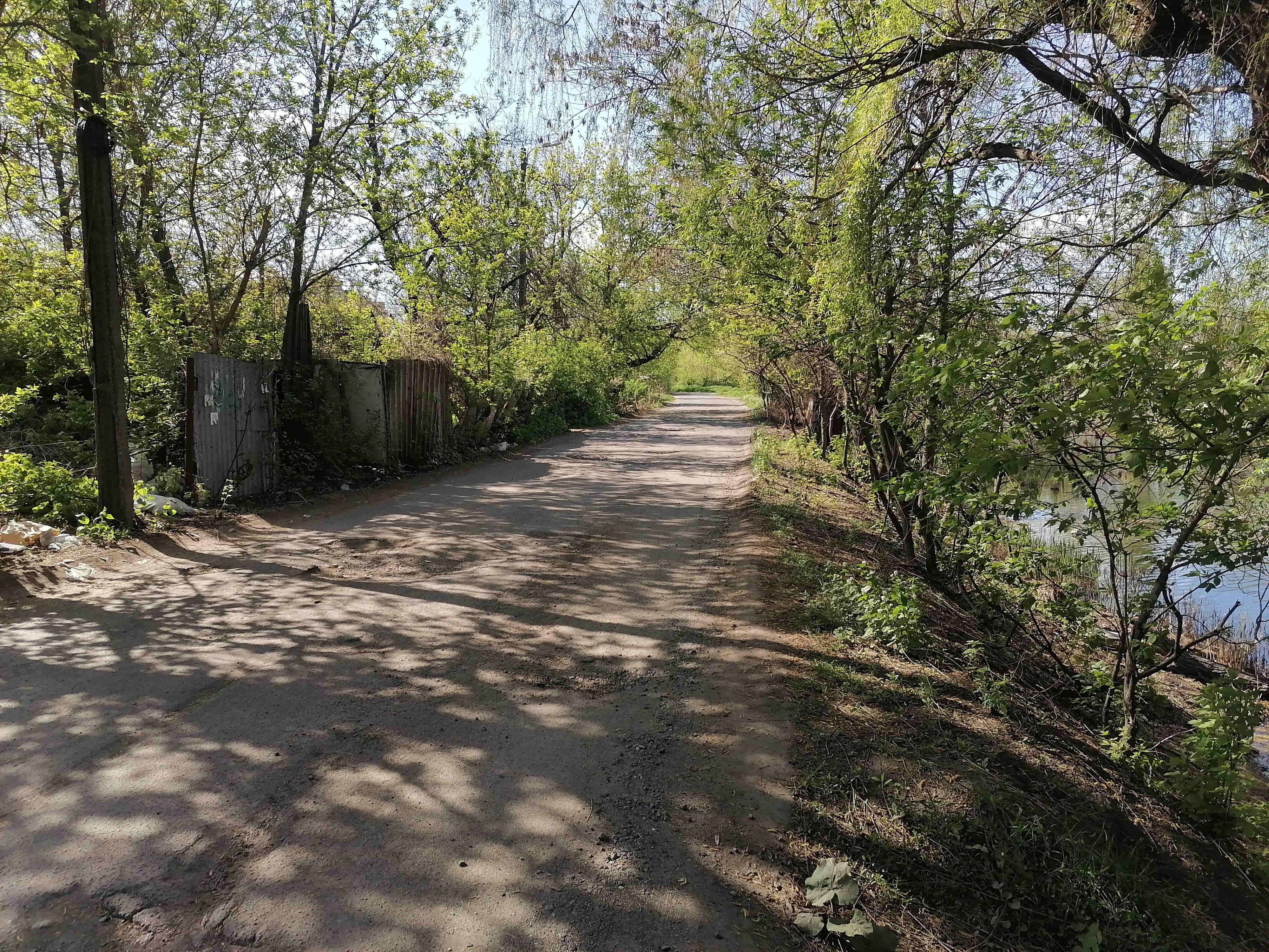 Улица Артековская, дорога на посёлок 3-й Восточный