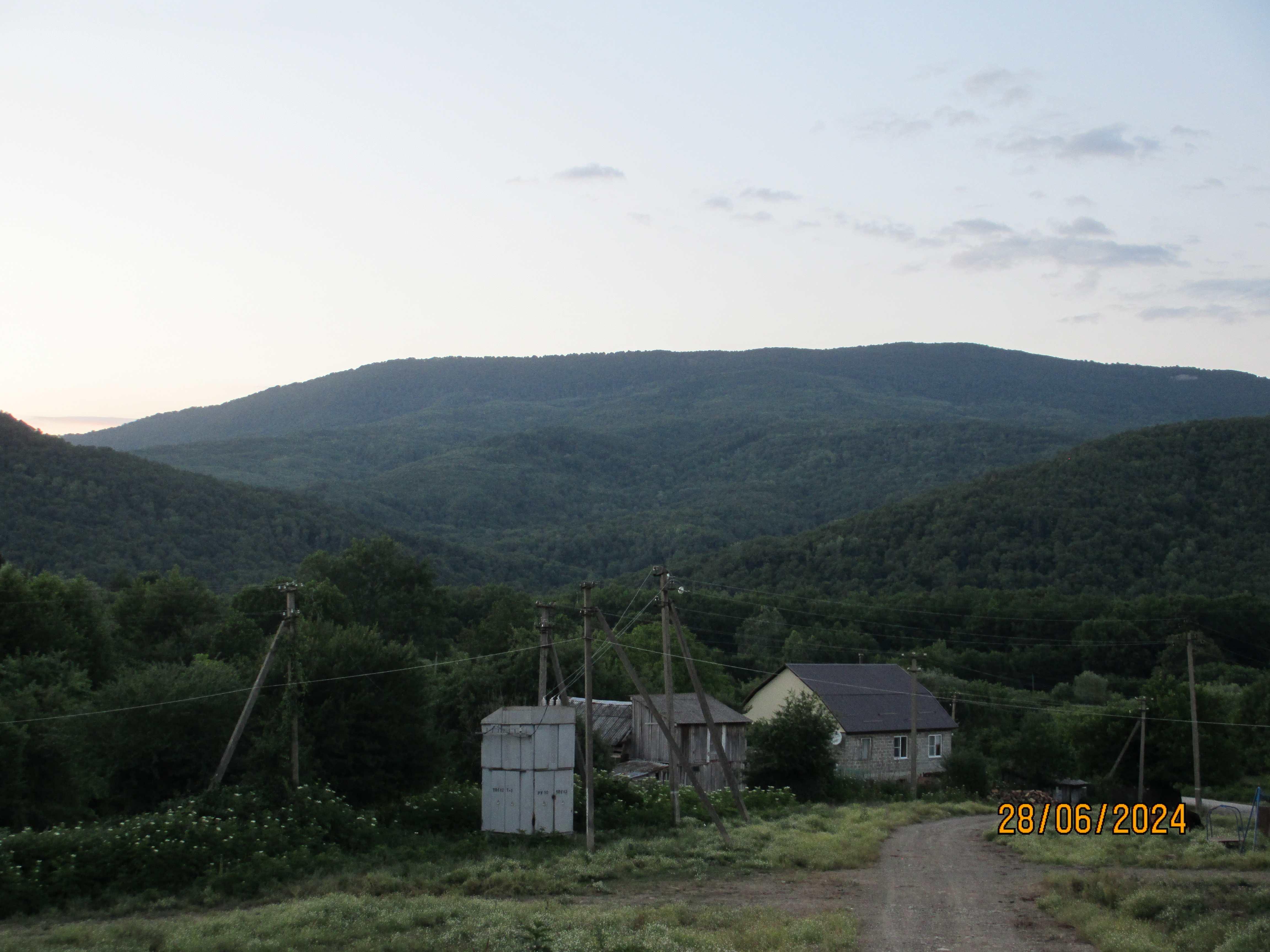 Гора Гейман, вид с улицы Нагорная