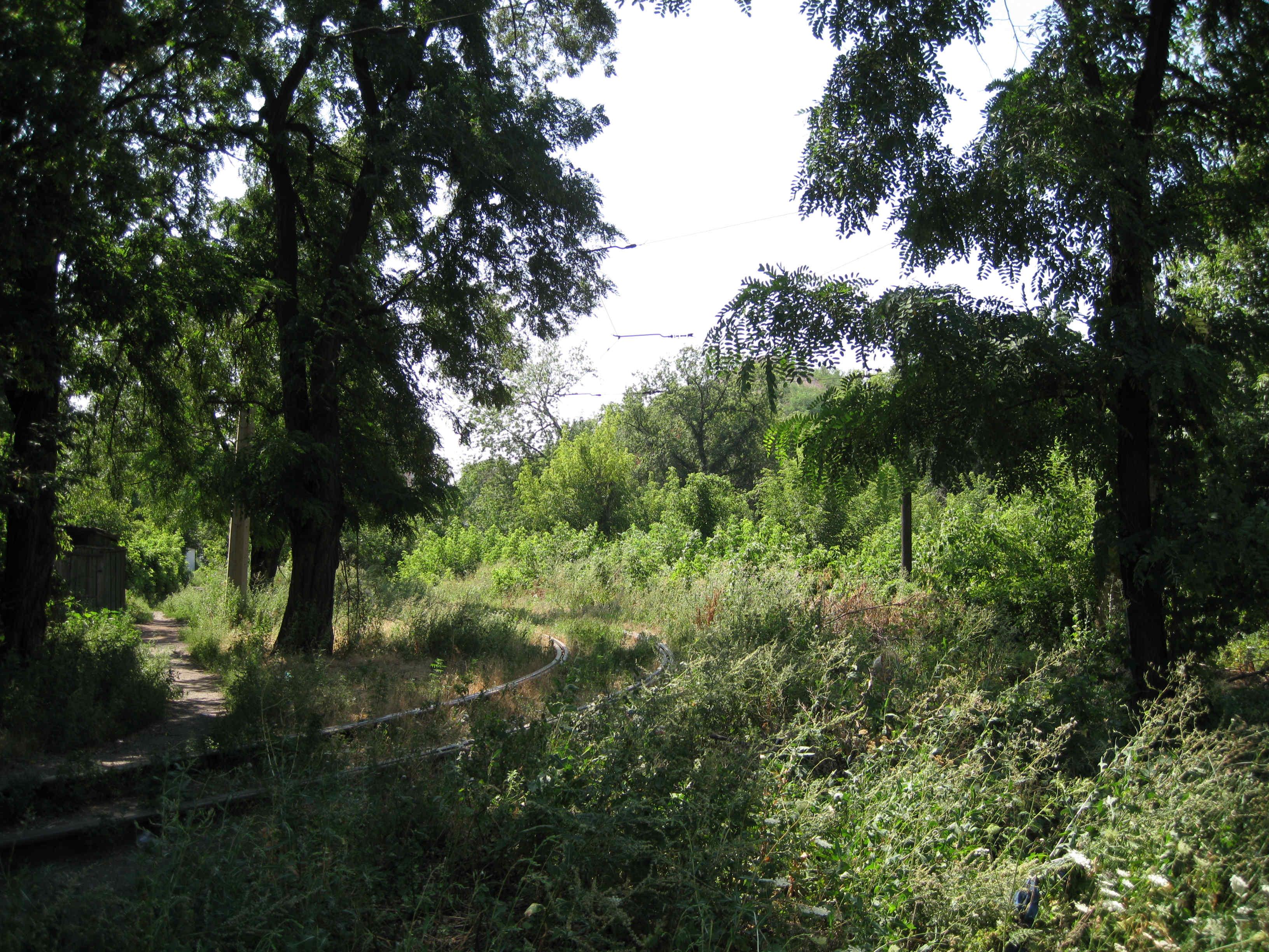 Трамвайное кольцо маршрута №6 ДМЗ - ул. Экономическая