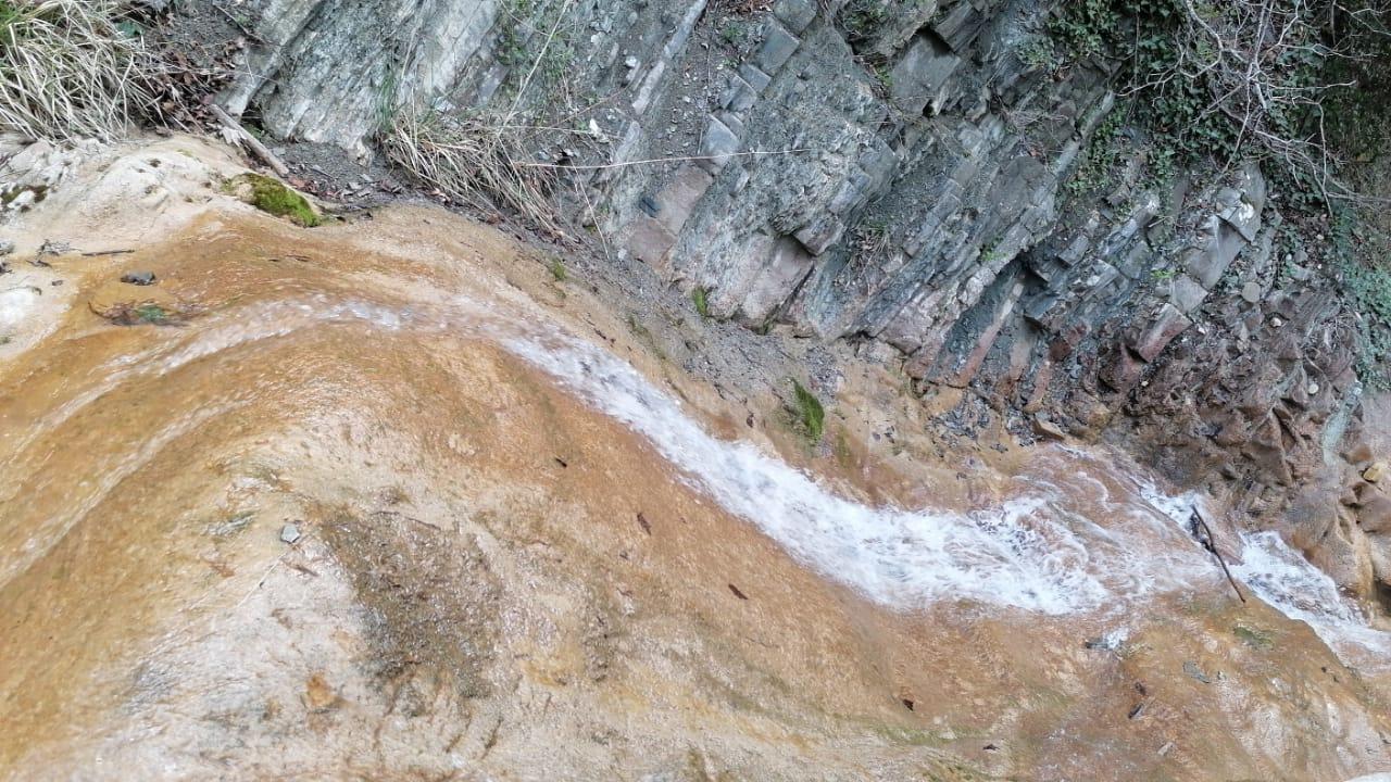 Водопад Шнурок верхняя точка