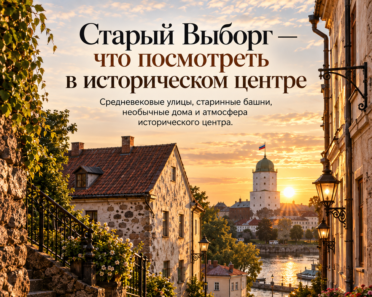 Старый Выборг — исторический центр