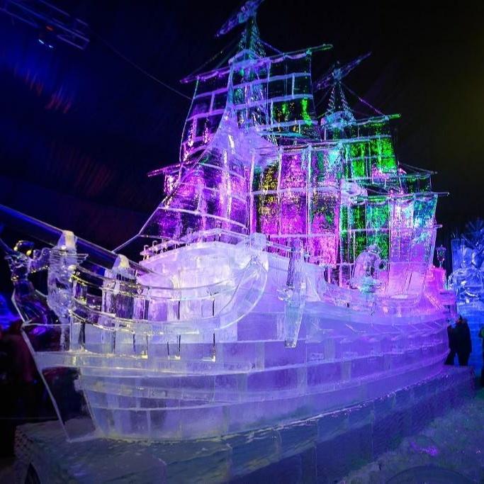 Фестиваль ледовых скульптур «КроншЛёд»