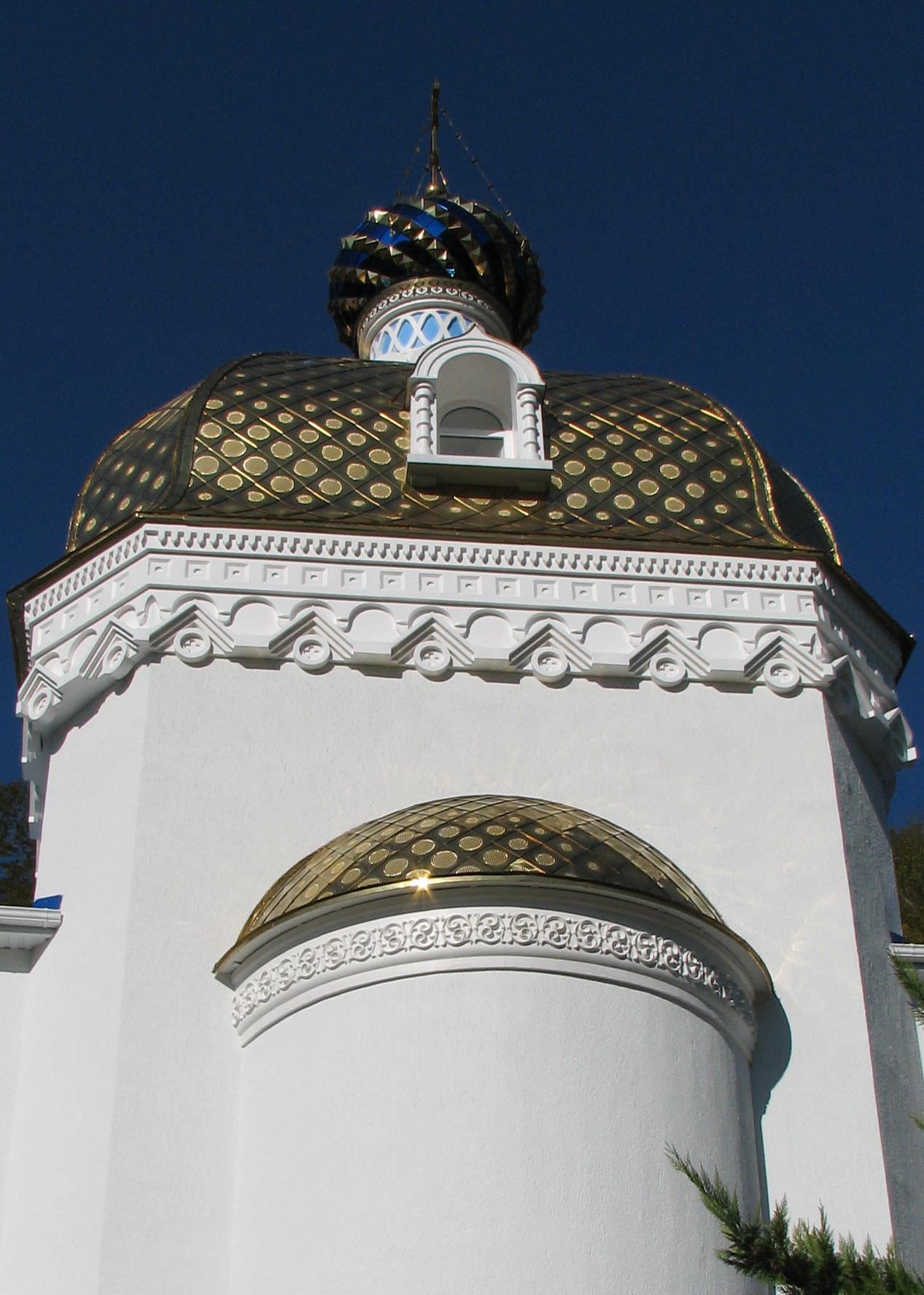 Карнизы с узорами, стеклопластик