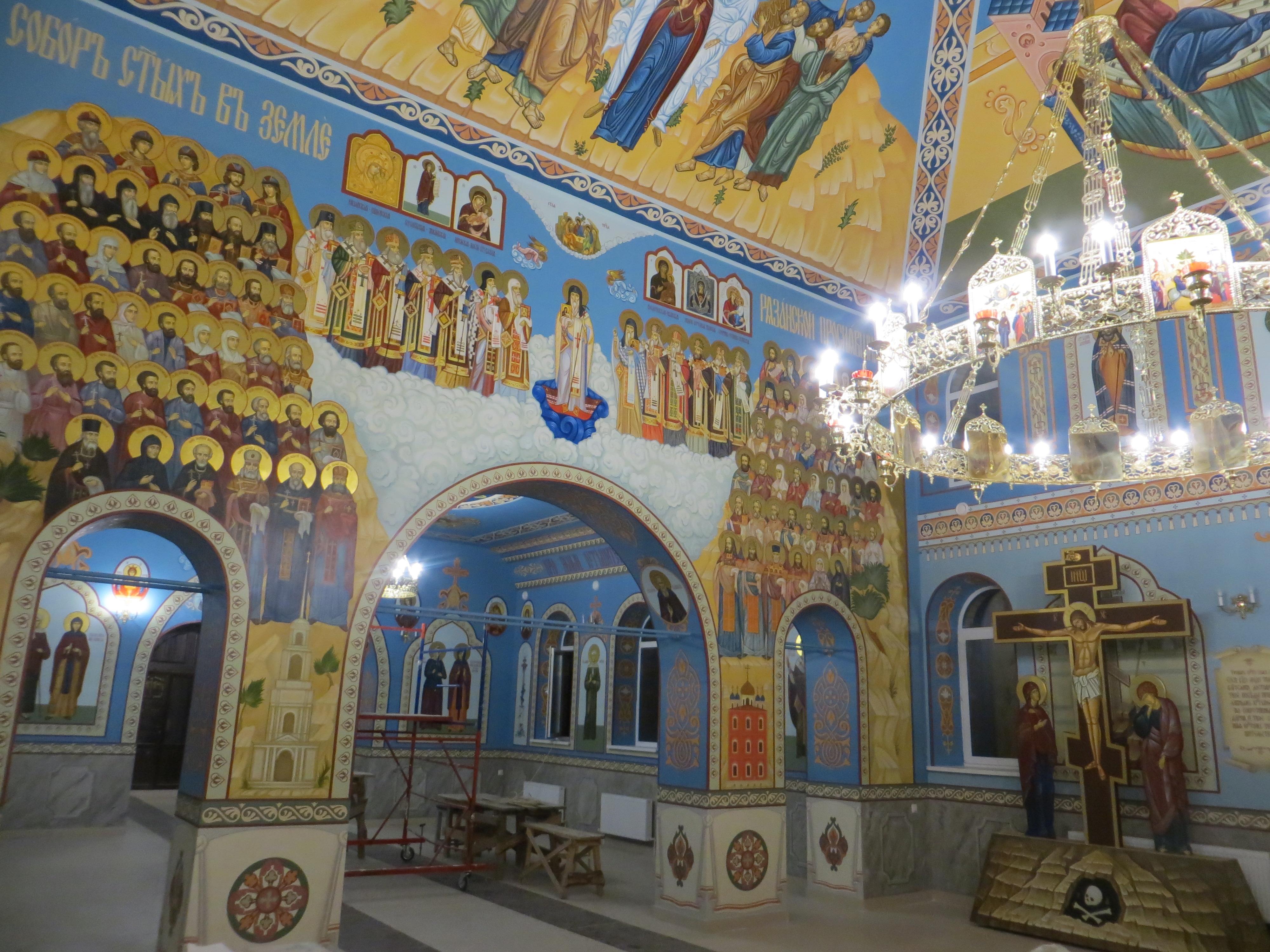 Роспись храма в с. Нармушадь
