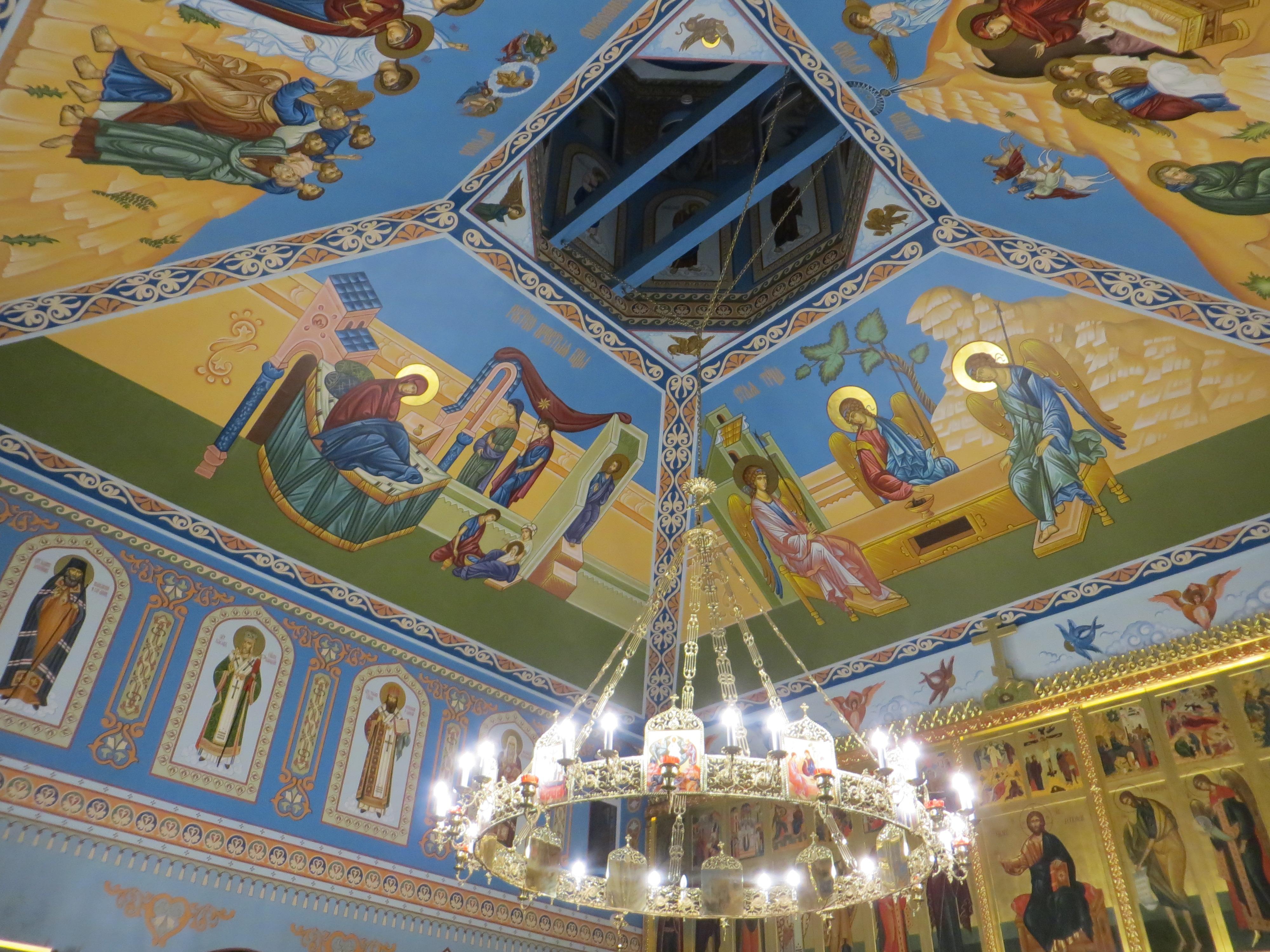 Сводовая роспись в храме