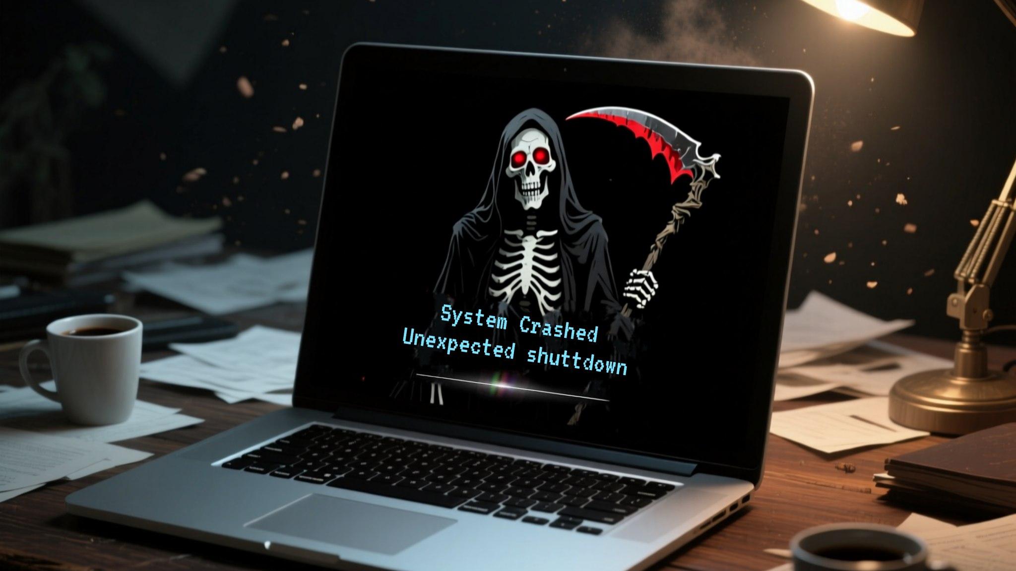 Ноутбук выключается сам