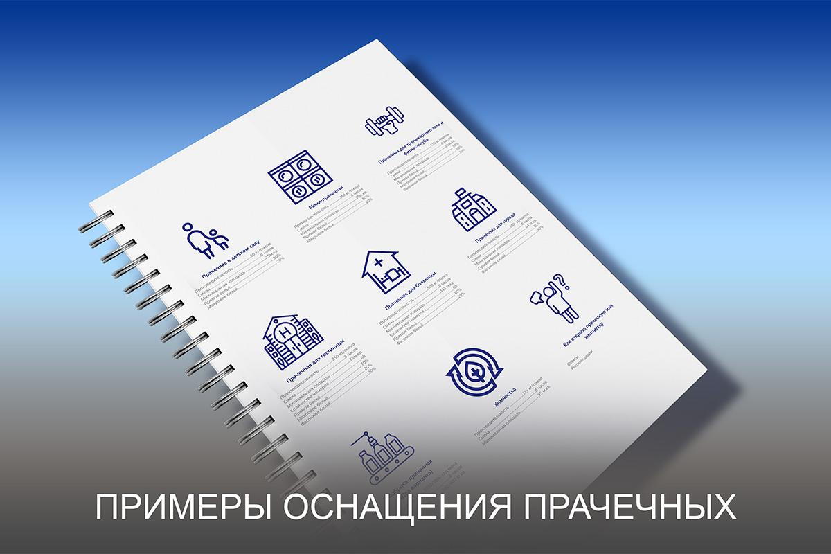 Примеры оснащения прачечных