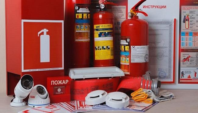 оборудования для пожаротушения