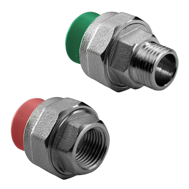 Муфта комбинированная разъемная раструбная PP-R FR FireResistant AntiFire