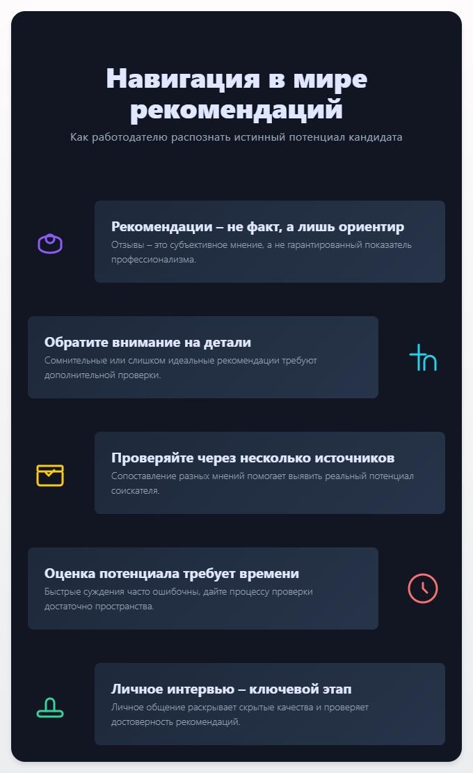 схема Навигация в Мире Рекомендаций