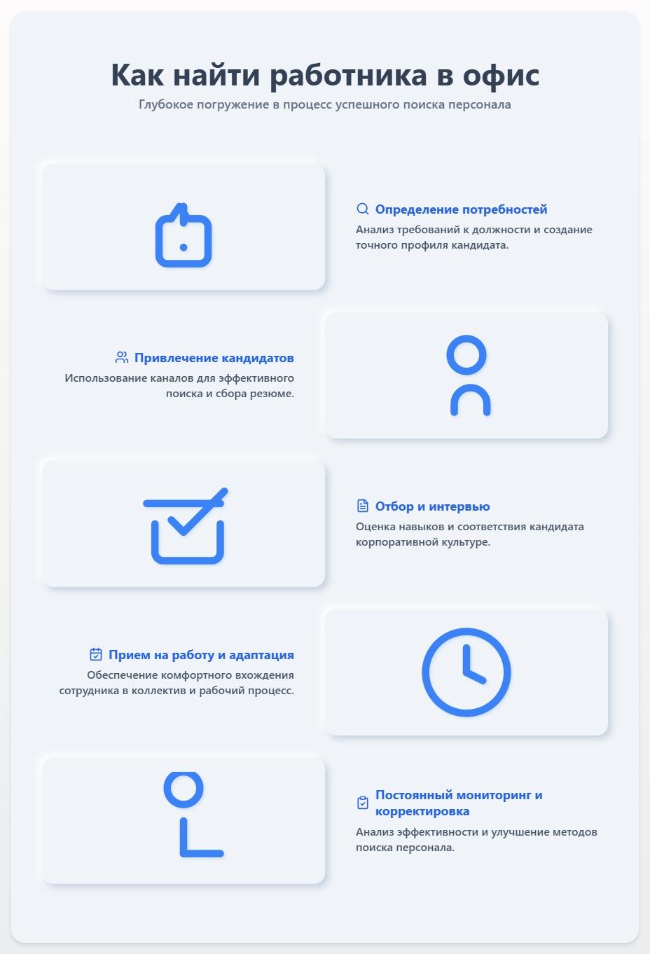 схема Как найти работника в офис