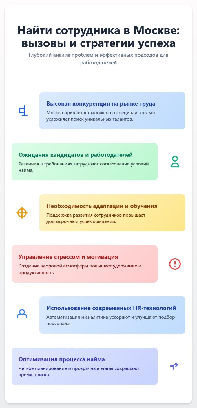 схема Найти сотрудника в Москве