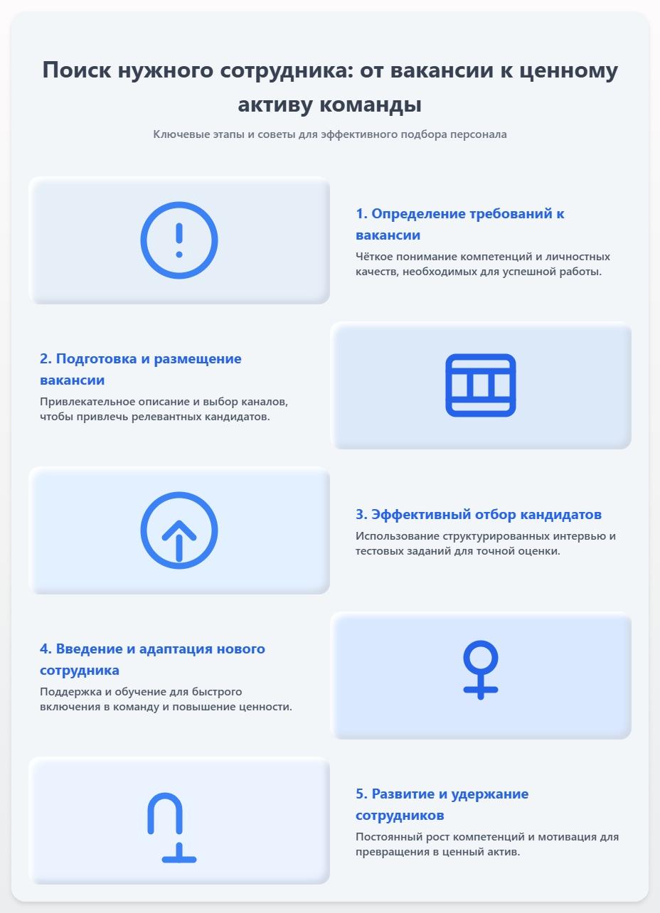 схема Поиск Нужного Сотрудника