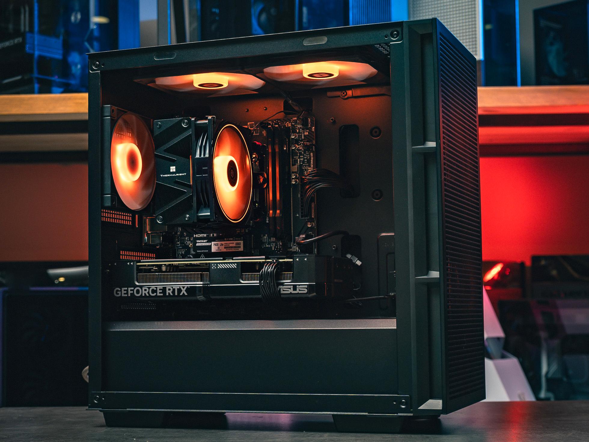 Мощный игровой компьютер в корпусе DeepCool CG530 4F 