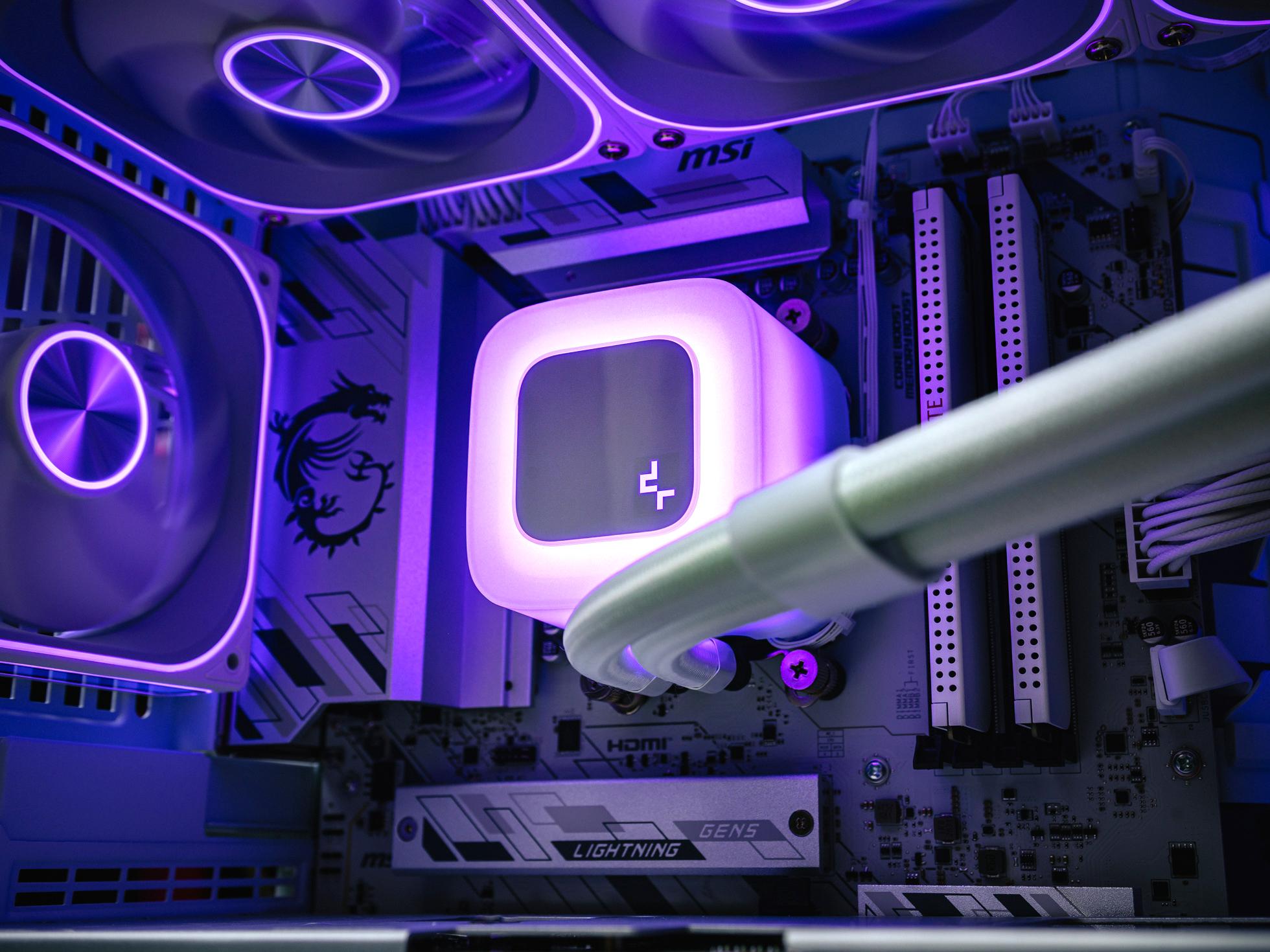 Компьютер в корпусе ZALMAN P30  С Видеокартой RTX 5070 iGame Vulcan