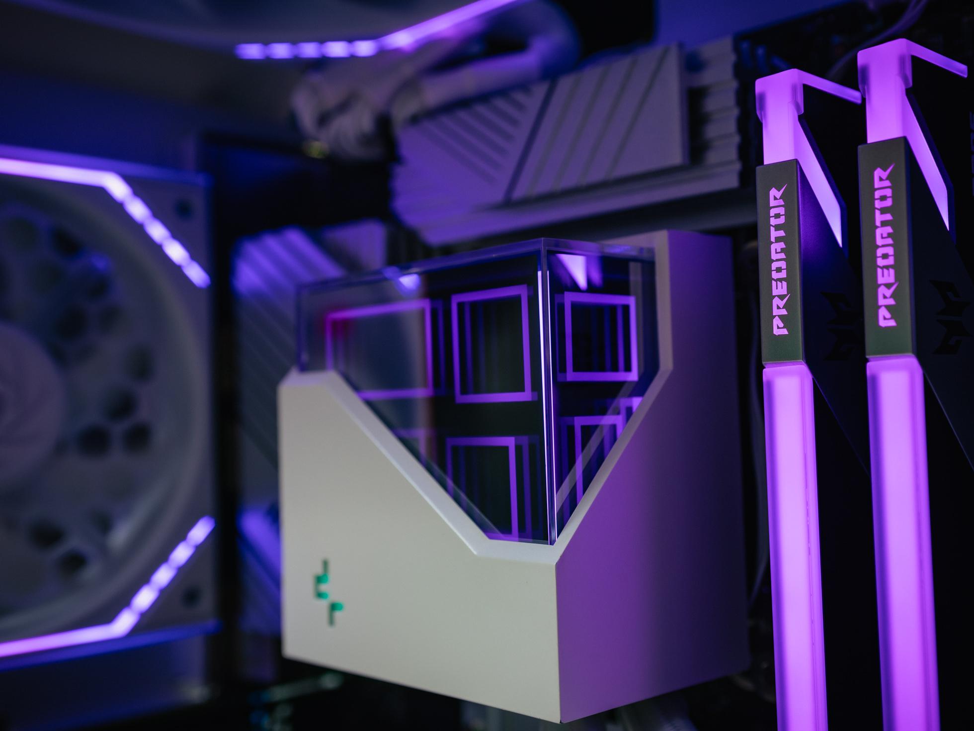 Компьютер в корпусе InWin AirForce Justice White / 13700F / RTX 4070 Ti