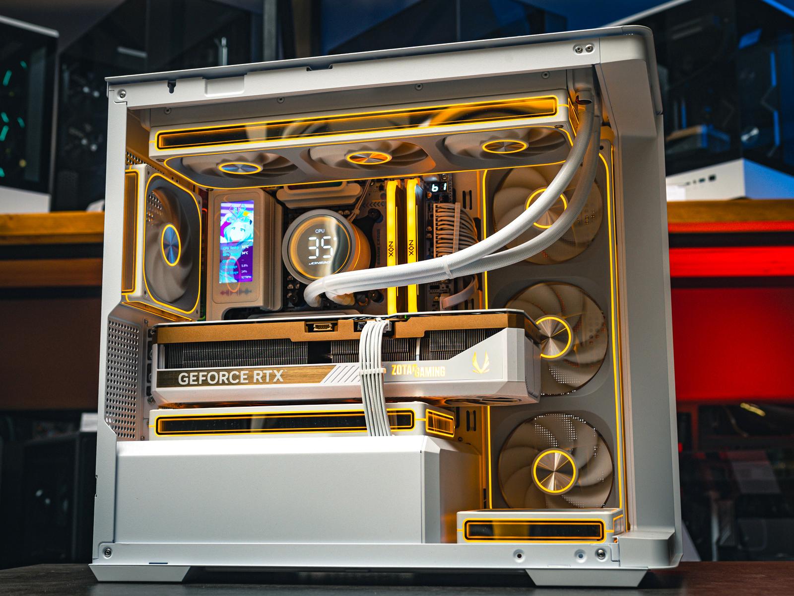 Компьютер в корпусеThermaltake The Tower 600 Snow  / 14700 / RTX 5080