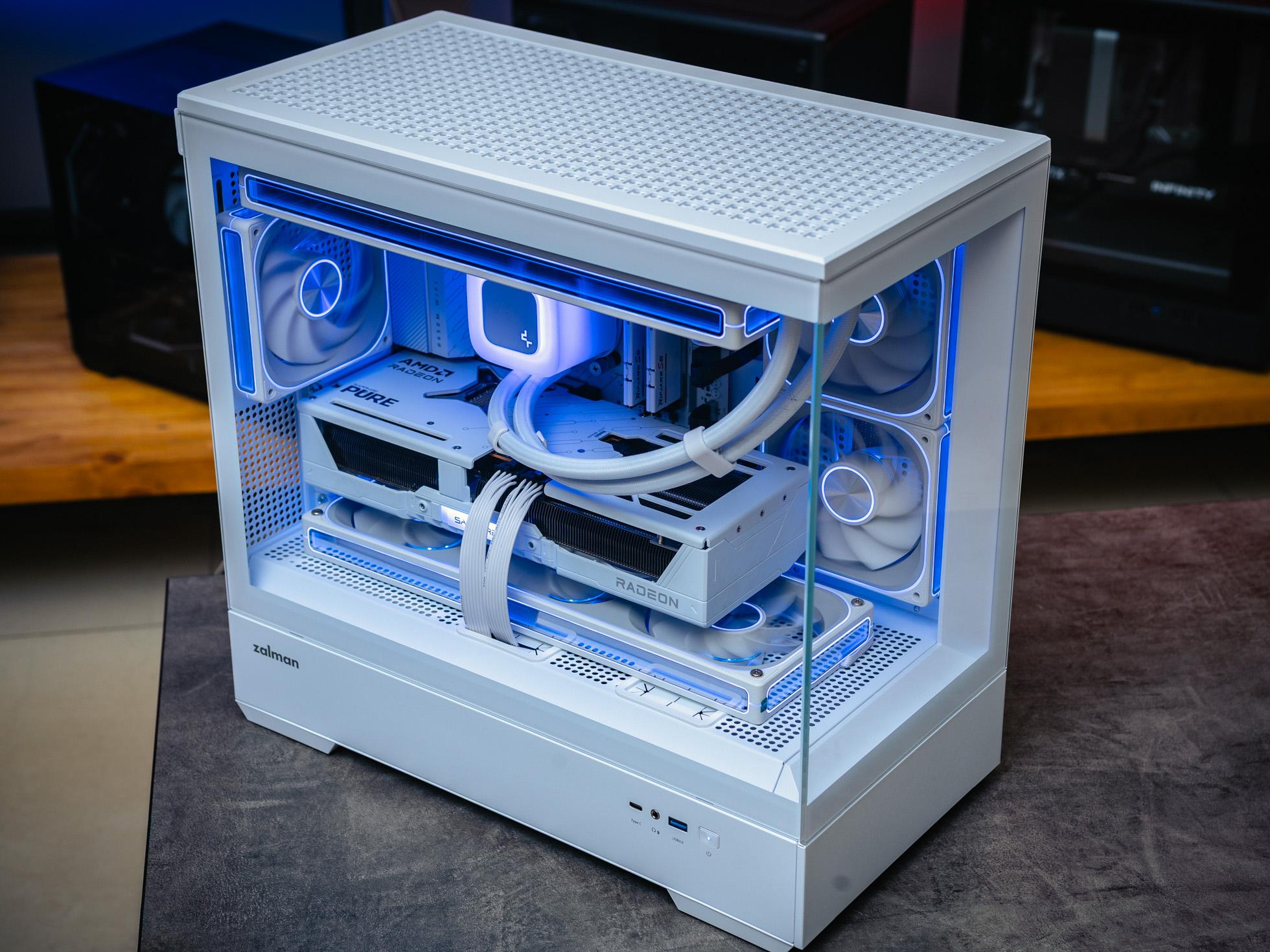 Компьютер в корпусе ZALMAN P30  С Видеокартой RTX 5070 iGame Vulcan