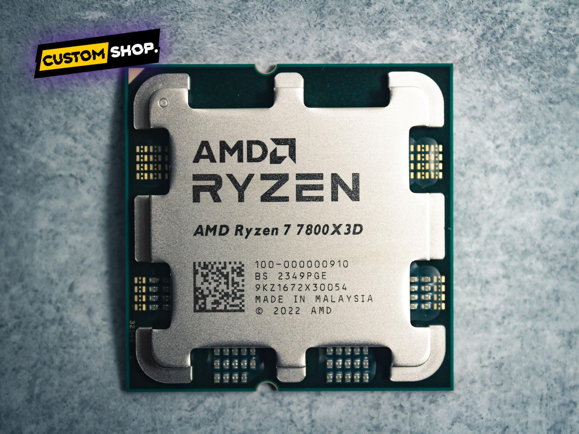 Процессор AMD Ryzen 7 7800X3D: 8 ядер/16 потоков, 5.0 ГГц, 96 МБ 3D V-Cache, сокет AM5, DDR5 — лидер игровой производительности 2024