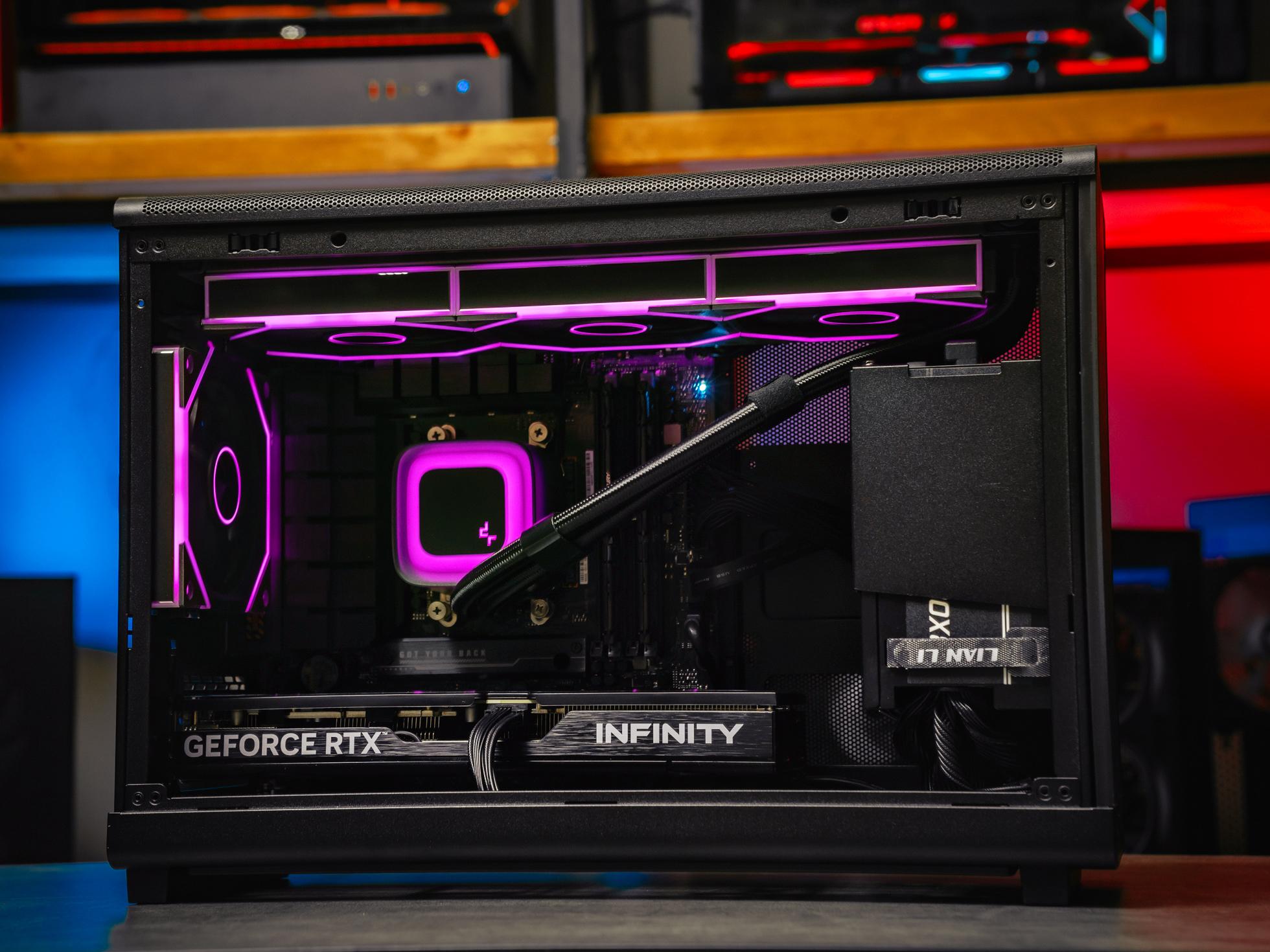 Компьютер в корпусе ZALMAN P30  С Видеокартой RTX 5070 iGame Vulcan