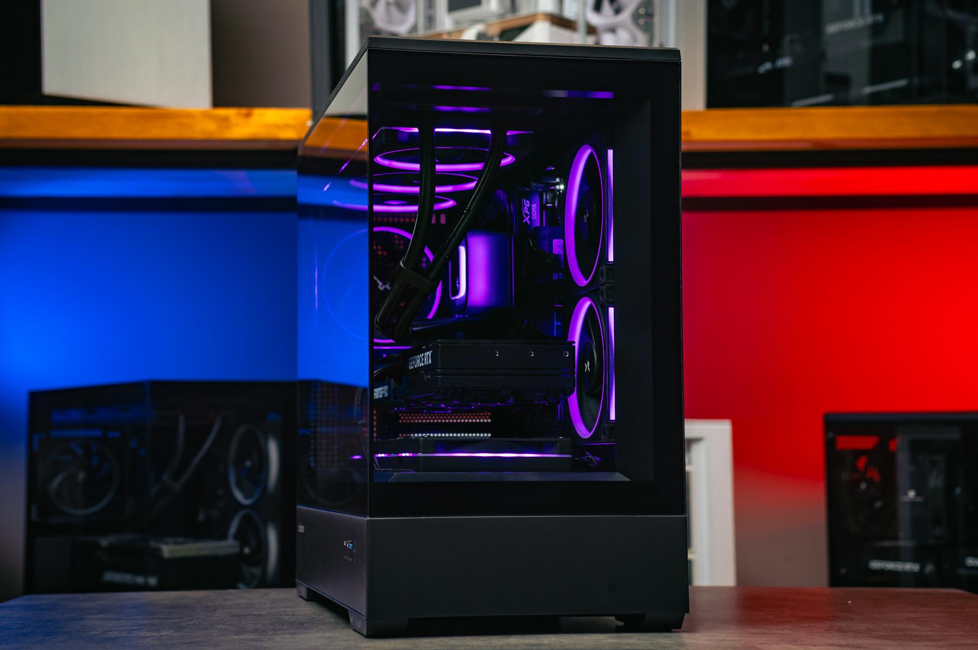 Компьютер в корпусе ZALMAN P30  С Видеокартой RTX 5070 iGame Vulcan