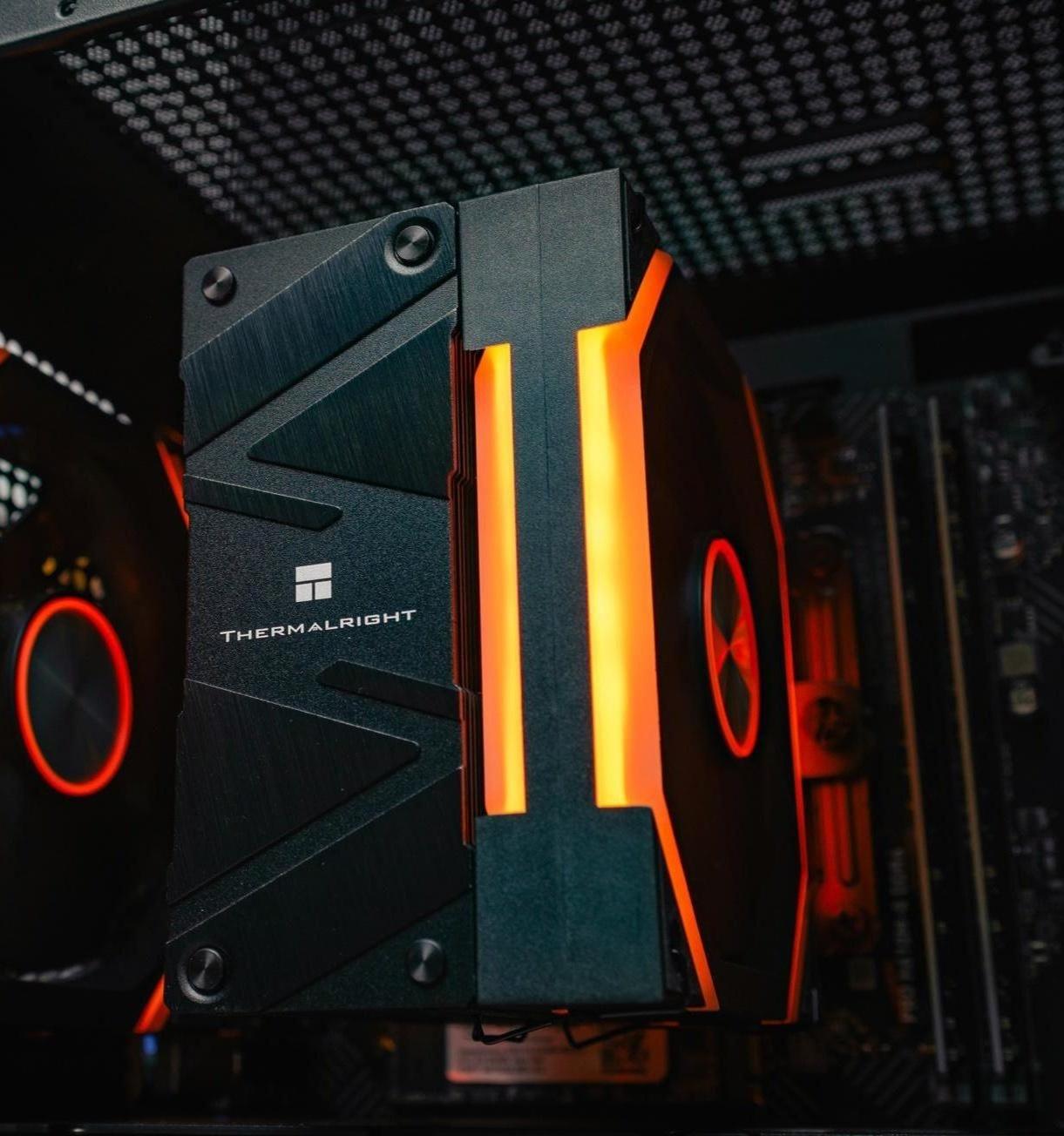 Игровой компьютер в корпусе Ginzzu V120 Black на базе процессора Intel core i5 -13400F и видеокартой RTX 4060 Ti в Custom shop