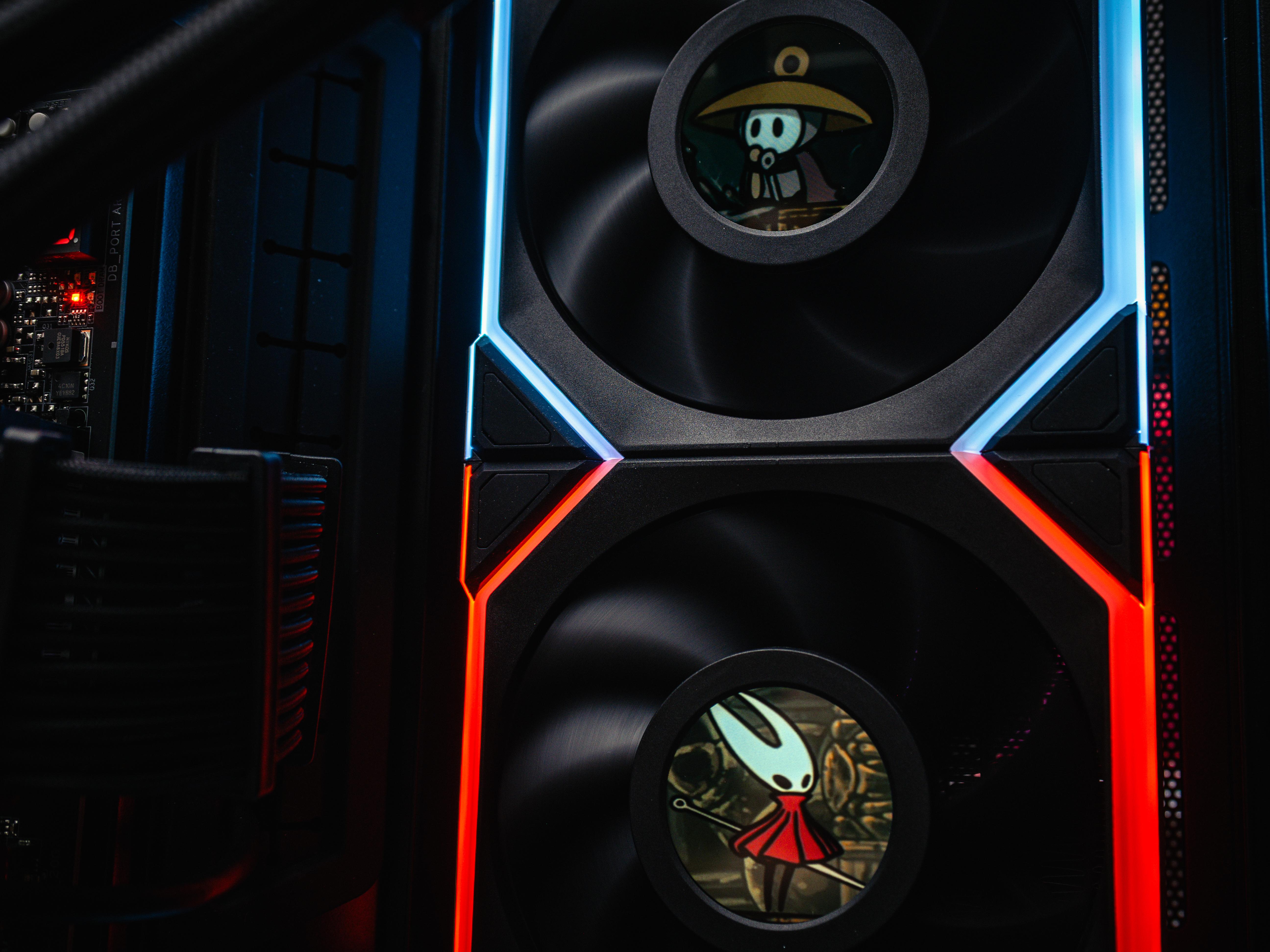 Компьютер в корпусе LIAN LI O11 Vision / 9800X3D / RTX 5080