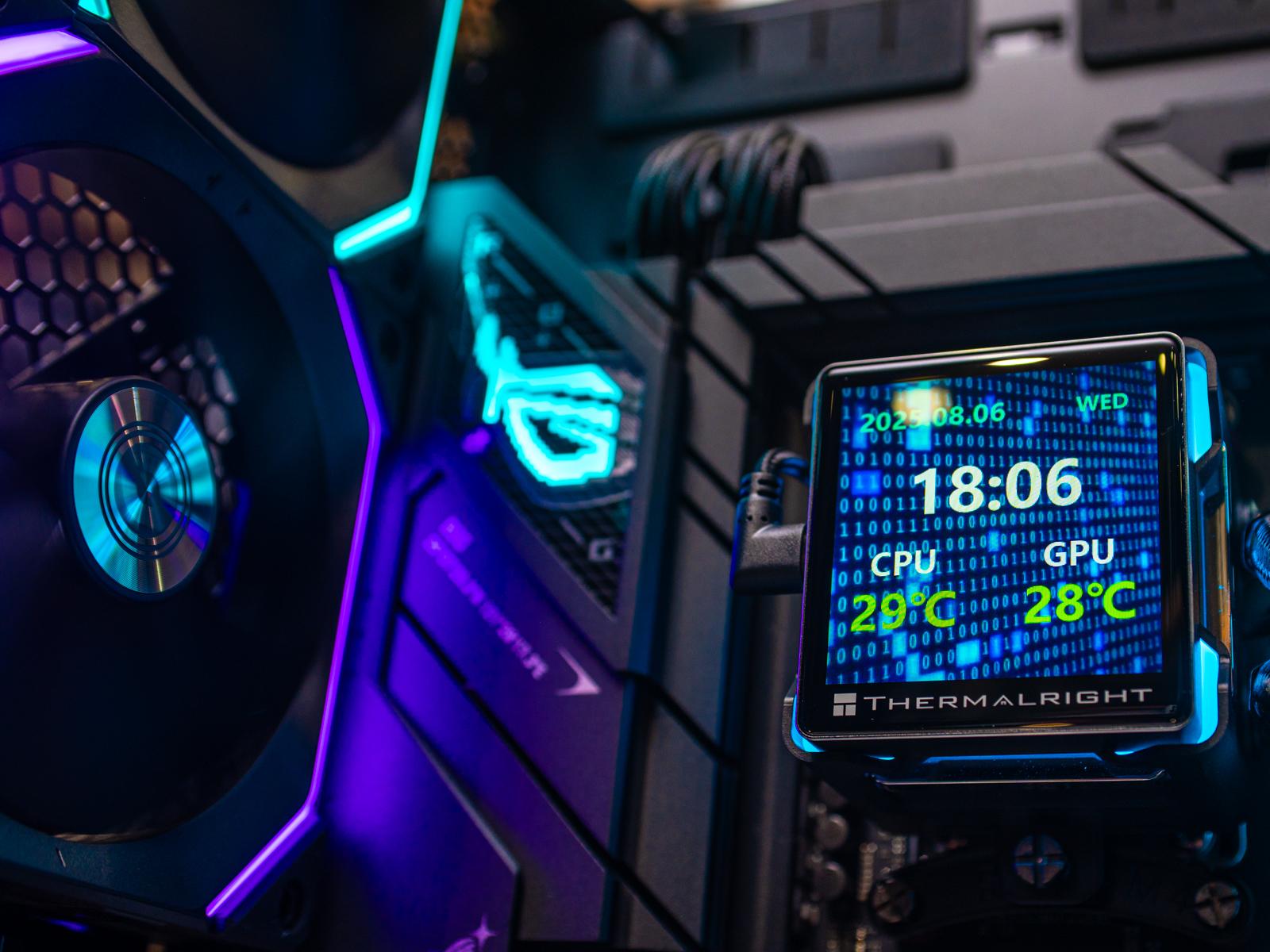 Компьютер в корпусе LIAN LI O11 Vision / 9800X3D / RTX 5080
