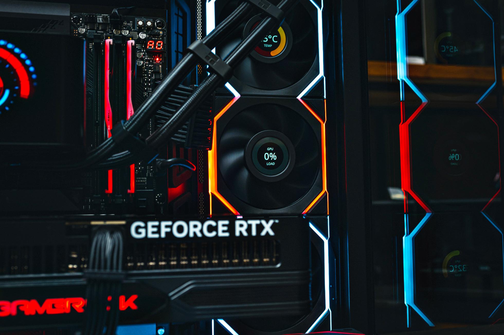 Компьютер в корпусе LIAN LI O11 Vision / 9800X3D / RTX 5080