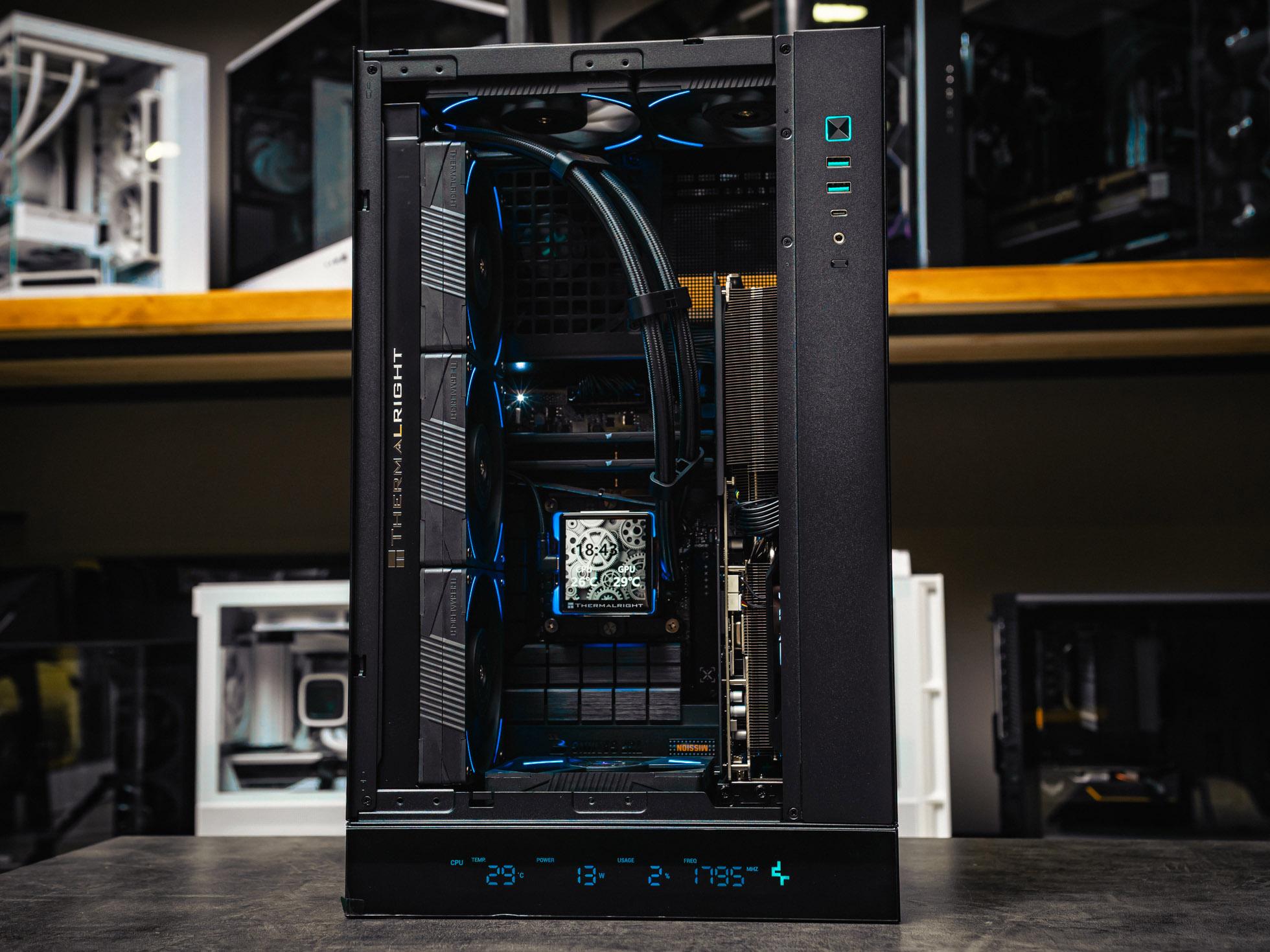 Компьютер в корпусе ZALMAN P30  С Видеокартой RTX 5070