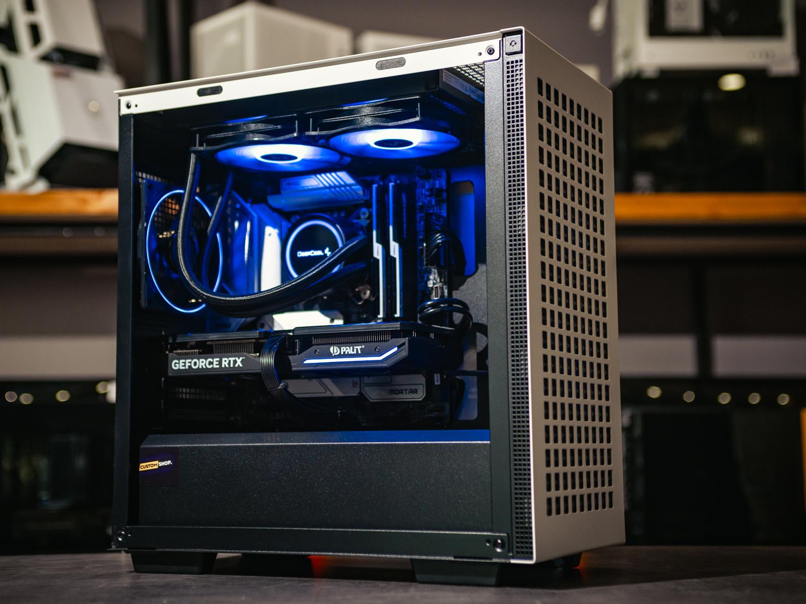 Компьютер в корпусе Deepcool CH370 White  - NOVA 